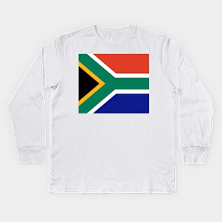 South Africa flag Kids Long Sleeve T-Shirt